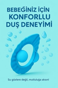 Ayarlanabilir Bebek Banyo Şapkası 1 adet 